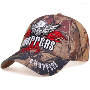 Ball Caps Mode Mannen Camo Baseball Cap Vissen Outdoor Jacht Camouflage Jungle Hoeden Hip Hop Wandelen Pet Gorras