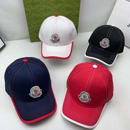 Ball Caps Fashion Men Designer Women 2024 Nieuwe Sport Hats Officiële 1 1 Mold Customized Classic Canvas Baseball Cap Verstelbare Trucker Hat