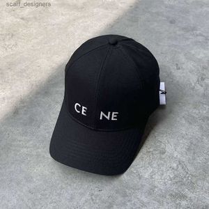 Ball Caps Fashion Mens Designer Hat Womens Baseball Cap Cellins S Chapeaux Fitted Lettre Summer Sunshade Sport Broderie Casquette Beach Luxury Hat Wholesale Y240409