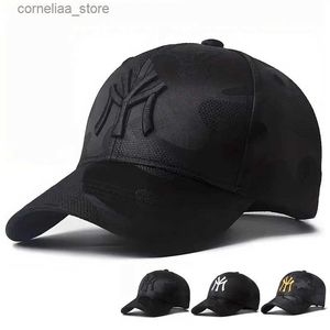 Casquettes de baseball Mode MA casquette de baseball en plein air tactique militaire casquettes hommes femmes crème solaire chapeau lettre broderie hip hop marée snapback hatsY240315