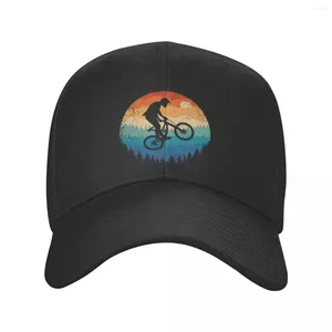 Kogelcaps mode retro mountain biken jump honkbal cap mannen vrouwen ademende mtb fiets papa hoed outdoor snapback zon hoeden