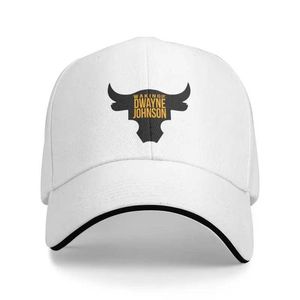 Ball Caps Fashion Rock Dwayne Mens Baseball Hat Breathable Johnson Bulls Dad Sports Hat T240524