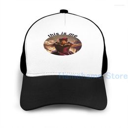 Ball Caps Fashion The Greatest Showman - This Is Me Basketbal Cap Mannen Vrouwen Grafische Print Zwart Unisex Volwassen Hoed