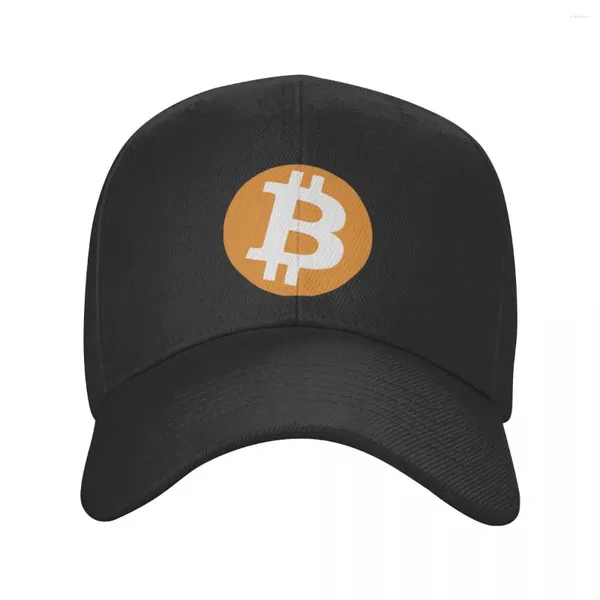 Casquettes de baseball Mode Unisexe Chapeau de camionneur Adulte BTC Fans Casquette de baseball réglable Femmes Hommes Protection solaire