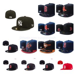 Balpetten Getailleerde Hoeden Ontwerper Snapbacks Maten Hoed All Team Logo Unisex Gorras Bones Verstelbaar Baskball Katoen Buitensporten Embro Dhrsq