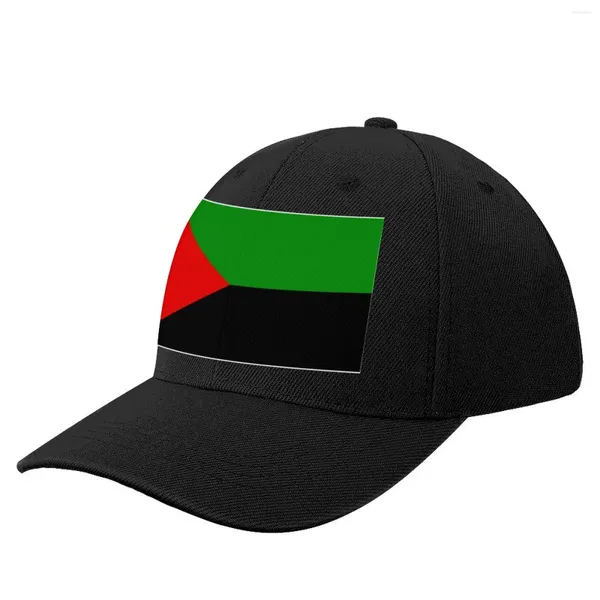 Bandera de gorros de pelota de martinica rojo verde negro béisbol camionero sombrero de streetwear sombreros de Navidad para hombres