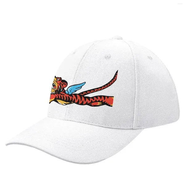 Ball Caps Flying Tigers Emblem Baseball Cap Snapback Visor thermique Chapeau pour filles hommes
