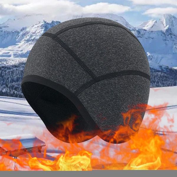 Casquettes de balle pour adultes hiver coupe-vent équitation course casques de plein air Cycle ski thermique cyclisme chapeaux hommes maille dos Frat Wear