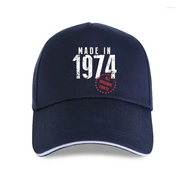 Gorras de béisbol a la venta hechas en 1974, todas las piezas originales, gorra de béisbol con cuello redondo para hombre, moda 2024