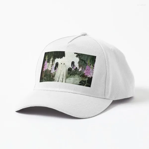 Casquettes Foxglove Ghosts Cap conçues et vendues par une des meilleures ventes Katherineblower