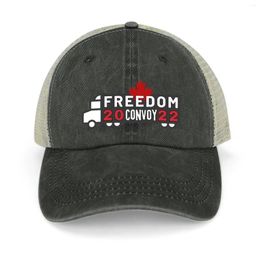 Ball Caps Freedom Convoy Canada 2024 - Support Truckers Cowboy Hat Hat Christmas Hats Cap pour hommes femmes