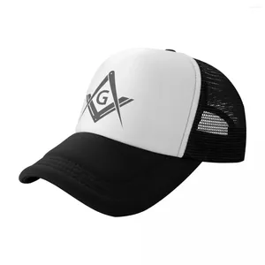 Ball Caps Freemason Logo Baseball Cap Women Men Ademend Masonic Mason Freemasonry Trucker Hat Outdoor Snapback Sun Hats