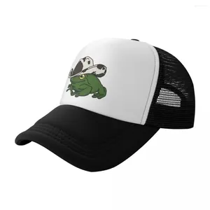 Ball Caps grenouille avec un baseball en maillage personnalisé de cowboy pour les femmes chapeaux de crème solaire de capuche femelle de feme