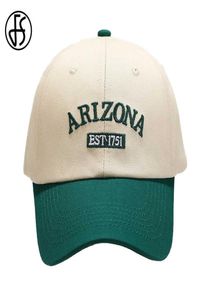 Caps à balle FS 2022 Capes de baseball vert tendance pour hommes Femmes Casual Cascule Snapback Cap Cotton Hip Hop Trucker Hats Casquett8106709