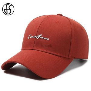 Ball Caps FS 2024 Capes de baseball orange d'été pour hommes Brand Golf Chapeaux de golf Small Letter Tamiker Hot Sport Women Cap Gorras Para Hombres D240507