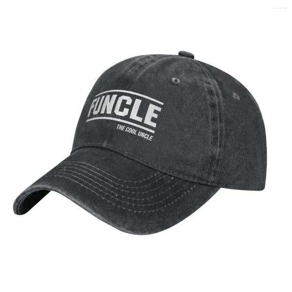 Ball Caps Funcle L'oncle cool - cadeau drôle pour du neveu nièce Cowboy Hat à grande taille Christmas du duvet Hats homme femme