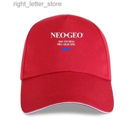 Ball Caps Grappige Fatal Fury Neo Geo Startup Screen Mannen Ronde Kraag Katoenen Baseball cap voor Mannen YQ231214