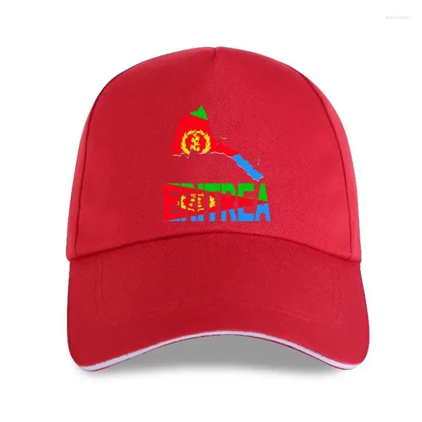 Ball Caps Men Funny Mujeres novedosas Eritrea Map Flaja Eritrea Capilla de béisbol de África