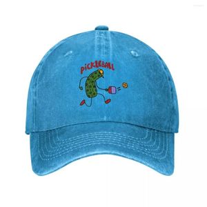 Kogelcaps grappige augurk spelen pickleball jeans honkbal cap verstelbare hoeden voor mannen vrouwen voorjaar herfst hiphop casquette