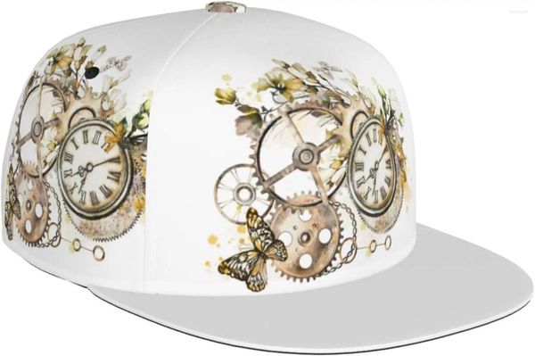 Casquettes de balle drôle Steam Punk casquette de Baseball chapeaux d'entraînement avec sangle réglable pour hommes femmes papa chapeau Snapback