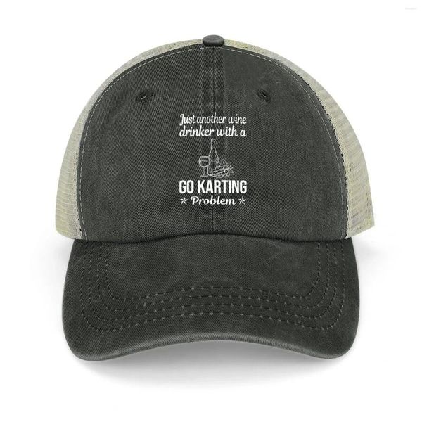 Ball Caps Drink Drinker de vin Got Karting Kart Cowboy Hat Military Tactical Woman Men's