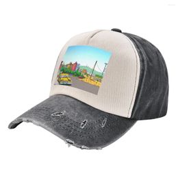 Gorras de bola Gorra de béisbol de gas Trucker Cosplay Visera de playa para mujer para hombre