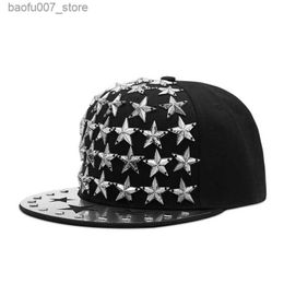 Kogelcaps gbcnyier bar hoed unisex coole mode nachtclub hipster vizier coole mannen hiphop dance performance hoed dj crazy hatq240403