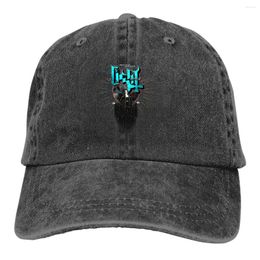 Bola de bola fantasma ver la luz de béisbol ligera sombreros para mujeres protección de visor snapback amante