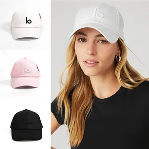 Ball Caps Meisjes met geborduurd logo Modieuze pet Strand Outdoor Zonneklep Honkbal Fietsen Casual hoed