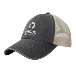 Ball Caps github codage social Mesh Baseball CAP