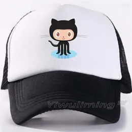 Ball Caps github-les chapeaux octodex Baseball CAP SNAPBACK HAPE POUR GARNE MEN FEMMES FACILABLE ADMISSABLE Sports