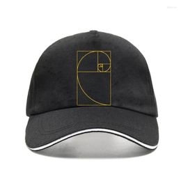 Gorras de béisbol Gorra de béisbol para hombre con espiral de Fibonacci y proporción áurea de SpreadBill Hats?