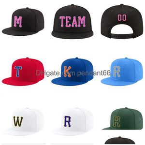 Ball Caps Goed Verkoop Amerika 32 Teams Voetbal Honkbal Basketbal Snapbacks Hi Hop Mode Snapback Hoeden Plat Verstelbaar Sport Mix Dh4Lh