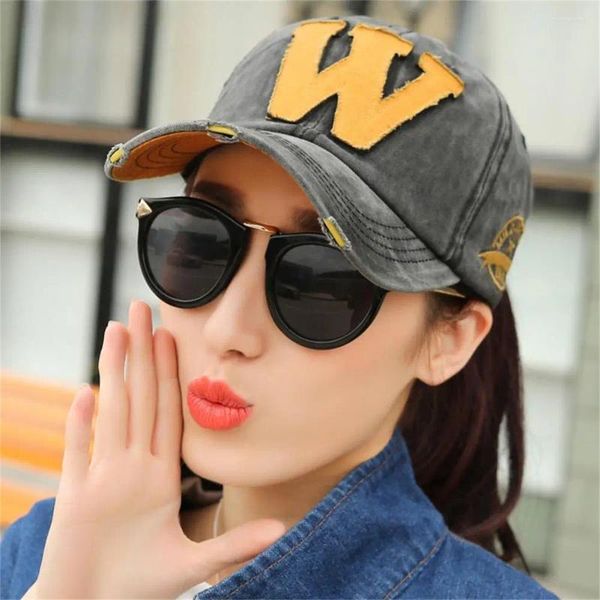 Capes de balle Great Paped Cap Breathable Anti-UV No Odor Summer W Letter Impression Unisexe Sport Hat