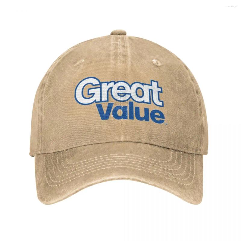 Caps de bola de grande valor (ou pelo menos um bom valor) Cowboy Hat Beach Bobble Trucker Christmas Hats for Men Women's