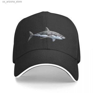 Kogelcaps Great White Shark Baseball Hat Fluffy Hat Fun Hat Wild Ball Hat Girl Beach Fashion Men Q240425