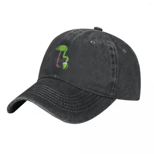 Ball Gaps La cerveza verde hace lindos flamencos felices flamingo amor gorro de vaquero