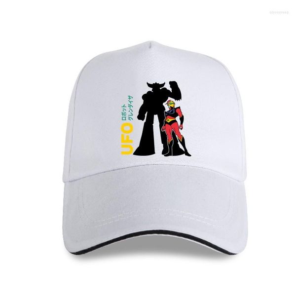 Casquettes de baseball Grendizer UFO Robot Goldorack Hommes Casquette de Baseball Haute Qualité Pur Coton Mâle Col Rond Costume Plus