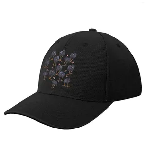 Ball Caps Parelhoen Kip Grafische Vogel Kunst Cadeau T-shirt Baseball Cap Leuke Luxe Hoed Zon Dames Heren