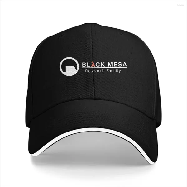 Ball Caps Half Life Game Multicolor Hat Peak Cap's Cap's Black Mesa Research Facility Logo Personnalize Visor Protection Hats