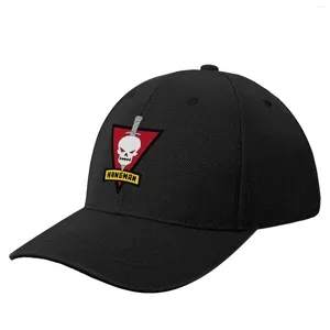 Casquettes de balle Hangman Logo Casquette de baseball noire Visière Hip Hop Bobble Chapeau Chapeaux de camionneur Mode Plage pour hommes Femmes