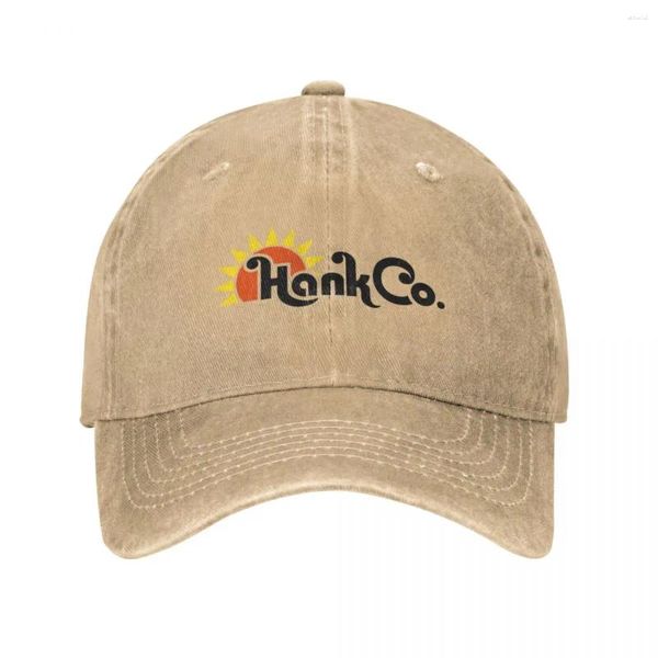 Ball Caps Hank Co. Vaquero Capas UV Protección solar Visor Men Mujeres