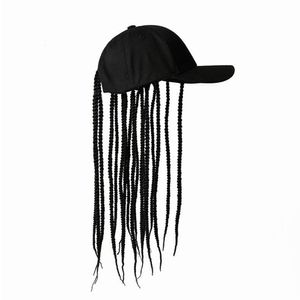 Ball Caps Hoed Met Dreadlocks Grappige Pruik Haarstukje Voor Meisjes Jongens Modieuze Hoeden 230831