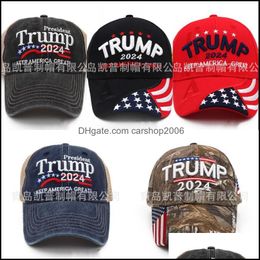 Gorras Sombreros Sombreros Bufandas Guantes Accesorios de moda 2024 Elección Sombrero Presidencial Us Snapbacks Keep America Great Baseball 18Kp 1575