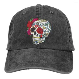 Ball Caps Heartbreak Skull Skull La casquette de baseball a sommet Capt Sport Unisexe Outdoor Custom Mexican Funny Hats