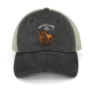 Ball Caps Heartland Ranch Heartland Horse Cowboyhoed dad had Luxury Hat Wild Ball Hat Man Cap Dames 230727