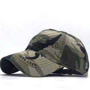 Ball Caps Hoge Kwaliteit Leger Cap Camo Baseball Cap Mannen Camouflage Snapback Tactische Cap Heren Baseball Caps Gorra vissen Snapbacks x0927