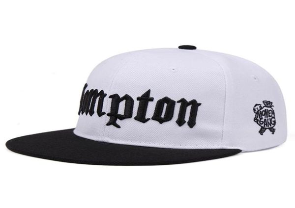 Ball Caps de haute qualité compton broderie Baseball Cap Hip Hop Snapback Fashion Fashion Sport Hat pour Unisex Ajustement Dad Hats8528455