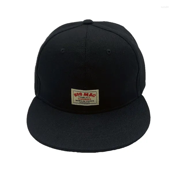 Gorras de bola Parche de alta calidad Bordado Gorra de béisbol Hombres Hip Hop Snapbacks Al aire libre Cool Street Dance Hat Sombreros de algodón Hueso ajustable