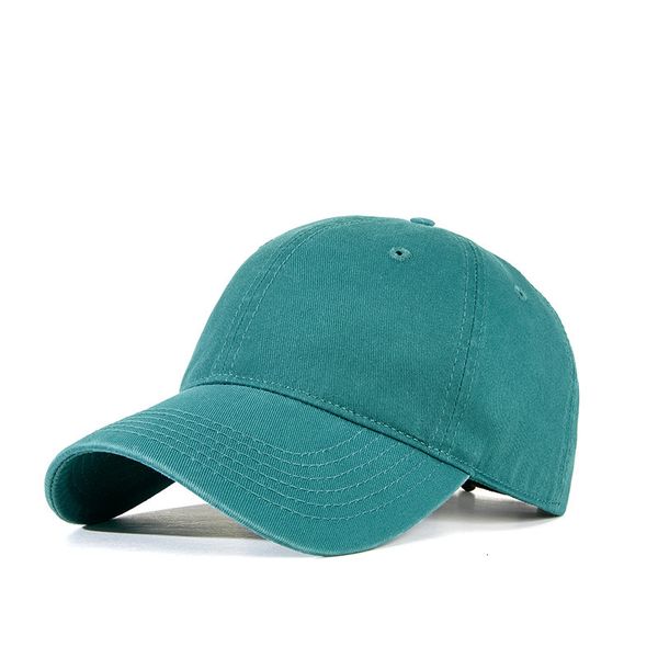 Gorras de pelota de alta calidad de algodón suave en blanco sombrero de golf damas color sólido gorra de sol hombres más tamaño gorra de béisbol 55-60 cm 60-65 cm 230324